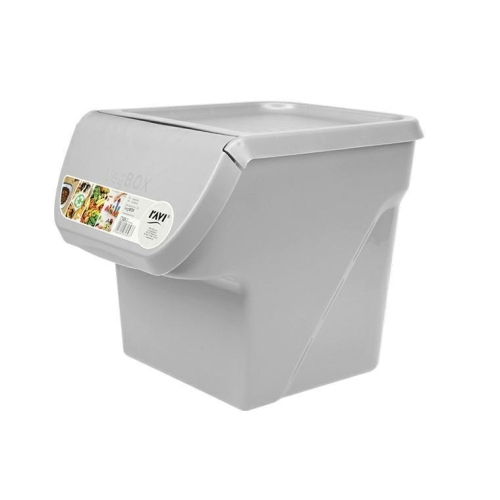 RAVI POJEMNIK VegBOX DO PRZECHOWYWANIA 13l POPIELATY