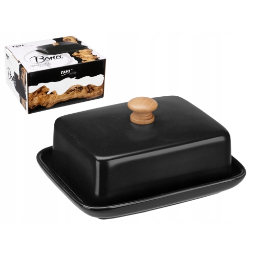 MASELNICA BONA PORCELANA CZARNA 71475