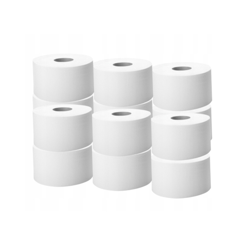 PAPIER TOALETOWY JUMBO BIAŁY CELULOZA 12szt