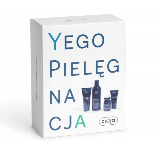 ZIAJA YEGO ZESTAW KOSMETYKÓW DLA MĘŻCZYZN 4 ELEMENTY