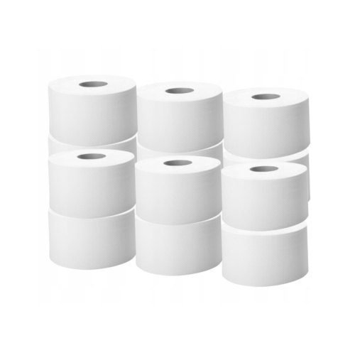 PAPIER TOALETOWY JUMBO BIAŁY CELULOZA 12szt