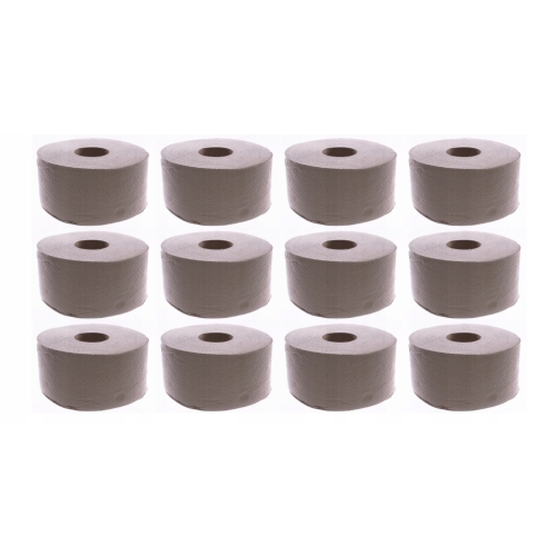 PAPIER TOALETOWY JUMBO SZARY MAKULATUROWY 12szt