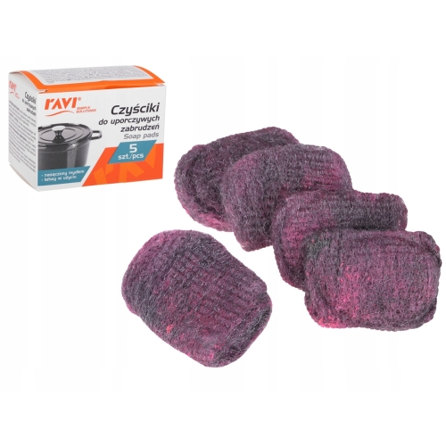 CZYŚCIKI DO UPORCZYWYCH ZABRUDZEŃ SET RAVI 10503 5szt