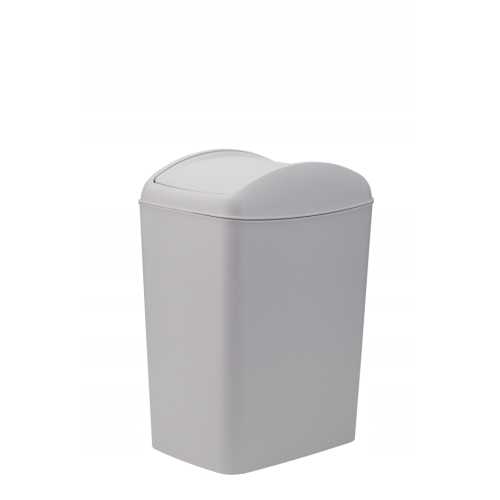 KOSZ UCHYLNY ŁAZIENKOWY SLIM 5l 28315 szary