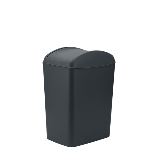 KOSZ UCHYLNY ŁAZIENKOWY SLIM 10l 28318 antracyt
