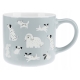 KUBEK HAPPY ANIMALS 300ml MIĘTOWY PIESKI porcelana NB 81448 RAVI
