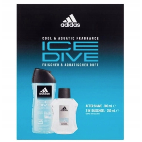 ADIDAS ICE DIVE ZESTAW AS 100ml+SG 250ml