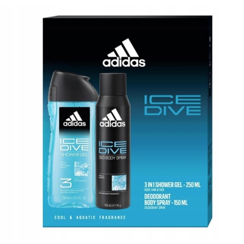 ADIDAS ICE DIVE ZESTAW SG 250ml + DEO 150ml
