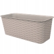 DONICZKA SKRZYNKA BALKONOWA RATTAN 40cm KARMEL