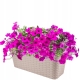 DONICZKA SKRZYNKA BALKONOWA RATTAN 40cm KARMEL