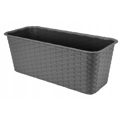 DONICZKA SKRZYNKA BALKONOWA RATTAN 40cm GRAFT
