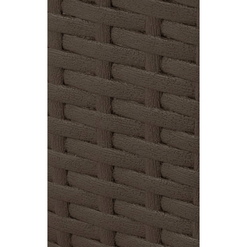 DONICZKA SKRZYNKA BALKONOWA RATTAN 60cm BRĄZ