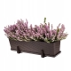 DONICZKA SKRZYNKA BALKONOWA RATTAN 60cm BRĄZ