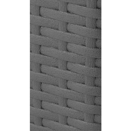 DONICZKA SKRZYNKA BALKONOWA RATTAN 60cm GRAFIT