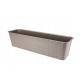 DONICZKA SKRZYNKA BALKONOWA RATTAN 60cm KARMEL