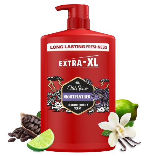 OLD SPICE NIGHTPANTHER ŻEL MEN 3w1 CIAŁO WŁOSY TWARZ EXTRA XL 1000ml