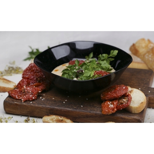 SALATERKA MISECZKA QUADRO CZARNA BLACK 19cm