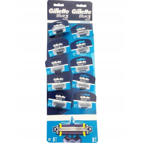 GILLETTE BLUE3 PLUS COMFORT MASZYNKI JEDNORAZOWE DO GOLENIA 10szt