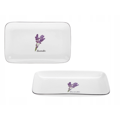 PÓŁMISEK PROWANSJA 25cm porcelana 81483 LAVENDER