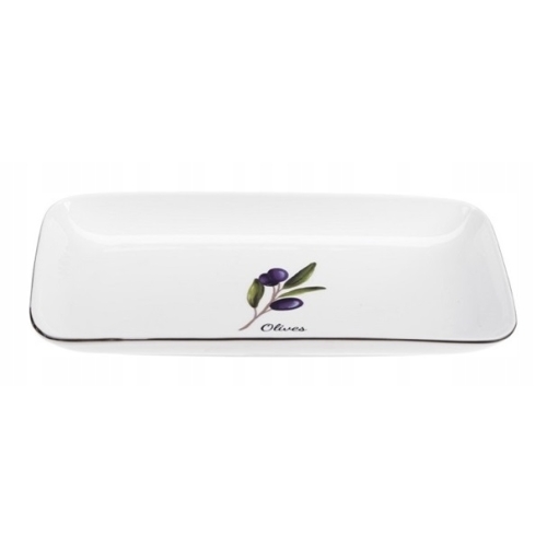 PÓŁMISEK PROWANSJA 25cm porcelana 81483 OLIVES