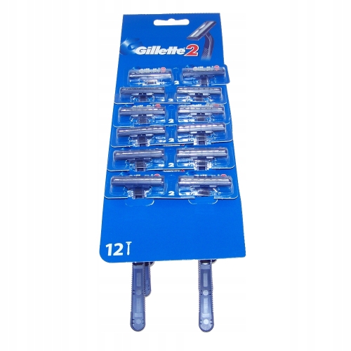 GILLETTE 2 MASZYNKI JEDNORAZOWE DO GOLENIA 2x12szt