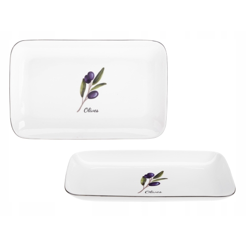 PÓŁMISEK PROWANSJA 30cm porcelana 81486 OLIVES
