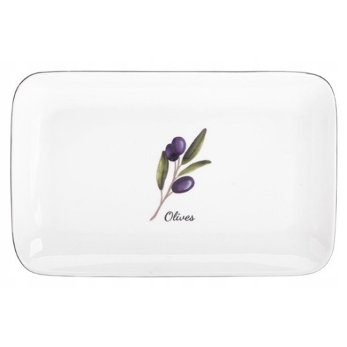 PÓŁMISEK PROWANSJA 30cm porcelana 81486 OLIVES