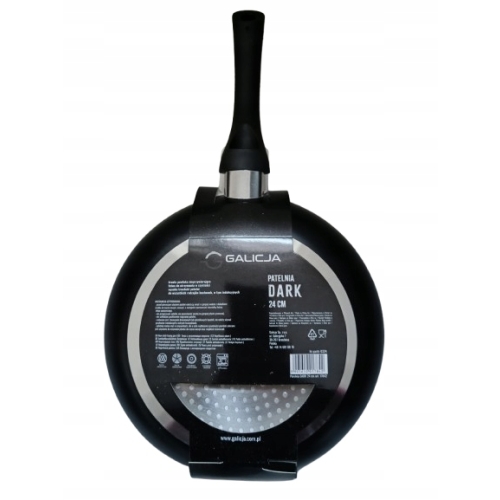 PATELNIA DARK GALICJA 24cm 17842 non-stick