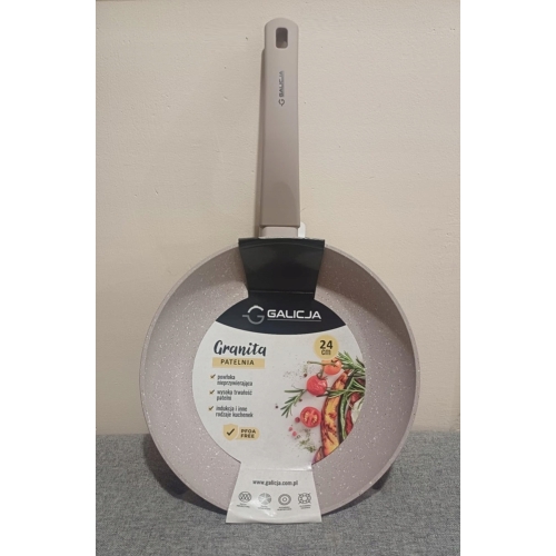 PATELNIA GRANITA INDUKCJA GALICJA 24cm non-stick 20712