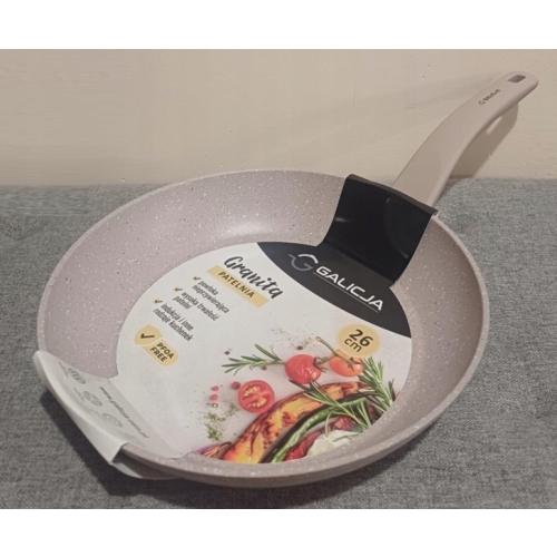 PATELNIA GRANITA INDUKCJA GALICJA 26cm non-stick 20729