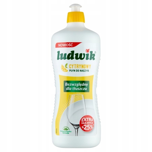 LUDWIK CYTRYNA PŁYN DO NACZYŃ 900g