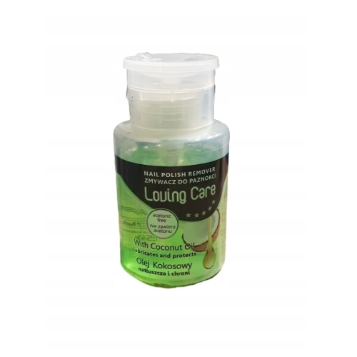 ZMYWACZ DO PAZNOKCI LOVING CARE Z OLEJKIEM KOKOSOWYM dozownik 150ml