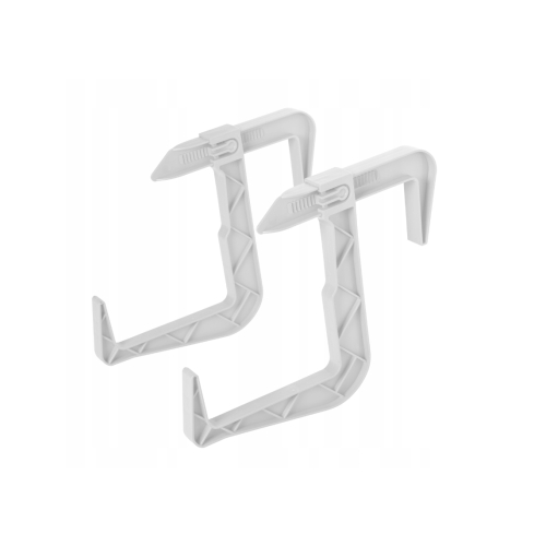 DONICZKA BALKONOWA PODSTAWKA UCHWYTY ZESTAW DRACO 60cm biały