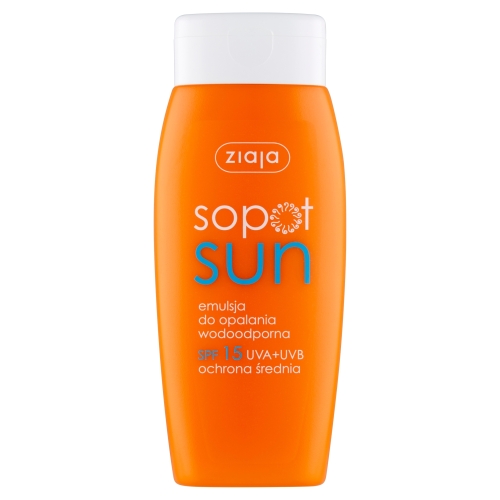 ZIAJA SOPOT SUN EMULSJA DO OPALANIA SPF15 150ml