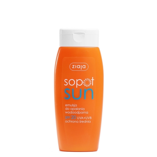 ZIAJA SOPOT SUN EMULSJA DO OPALANIA SPF20 150ml