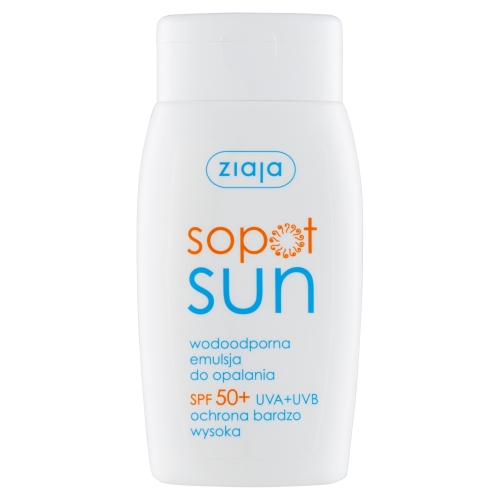 ZIAJA SOPOT SUN EMULSJA DO OPALANIA SPF50+ 125ml