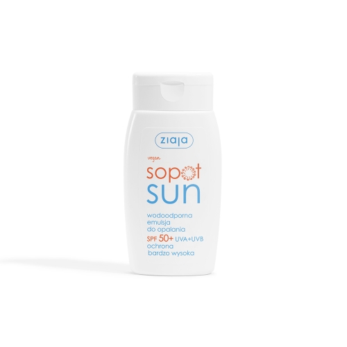 ZIAJA SOPOT SUN EMULSJA DO OPALANIA SPF50+ 125ml