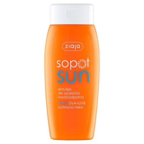 ZIAJA SOPOT SUN EMULSJA DO OPALANIA SPF6 150ml
