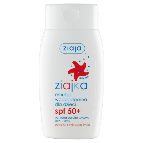 ZIAJA ZIAJKA EMULSJA DO OPALANIA DLA DZIECI SPF50+ 125ml