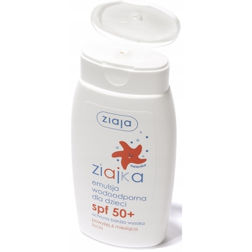 ZIAJA ZIAJKA EMULSJA DO OPALANIA DLA DZIECI SPF50+ 125ml