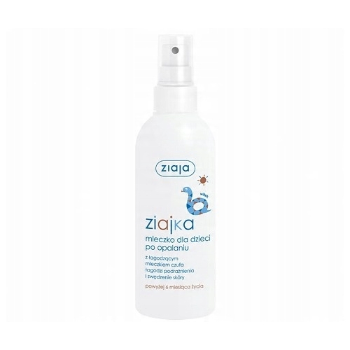 ZIAJA ZIAJKA MLECZKO PO OPALANIU DLA DZIECI spray 170ml