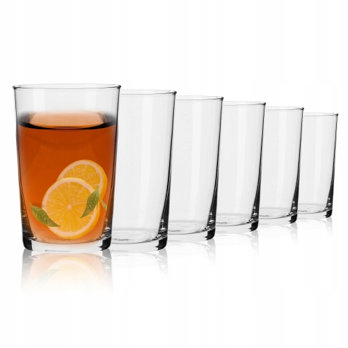 KOMPLET SZKLANEK BASIC SKOŚNE KROSNO 250/280ml 6szt