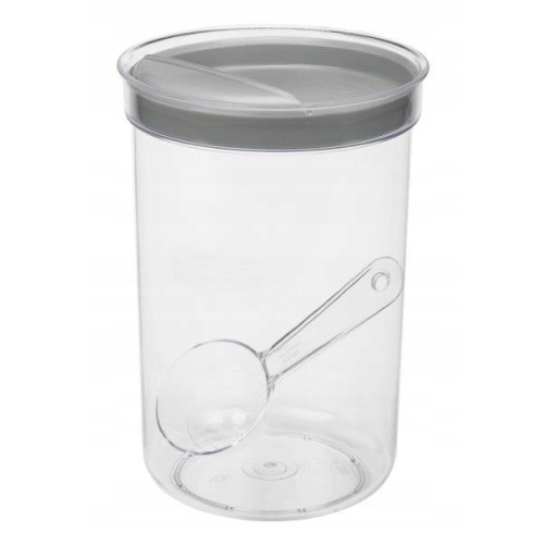 POJEMNIK NA ARTYKUŁY SYPKIE CURVER 1,7l S1397 szary jasny