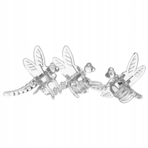 KLIPS SPINKA DO STORCZYKA WAŻKA transparent 4szt 25110