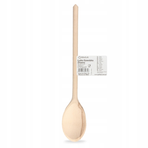 ŁYŻKA SZWEDZKA GALICJA drewniana 30cm 0033
