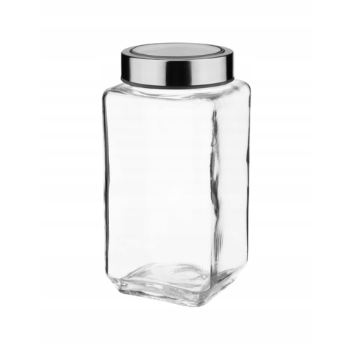 POJEMNIK SZKLANY RUBI GALICJA 1000ml 27007 szary