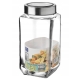 POJEMNIK SZKLANY RUBI GALICJA 1000ml 27007 szary