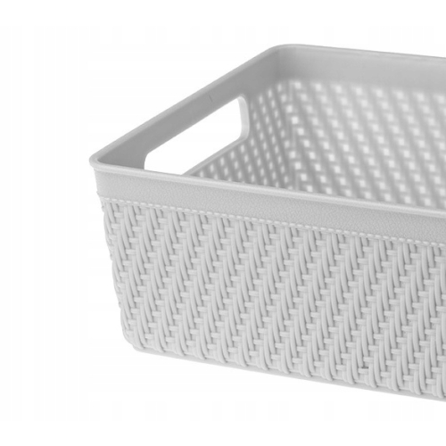 KOSZYK ORGANIZER LUIS 23,2x17,2x7,8cm 29650 szary jasny