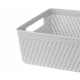KOSZYK ORGANIZER LUIS 23,2x17,2x7,8cm 29650 szary jasny