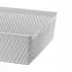KOSZYK ORGANIZER LUIS 32,5x25x8,8cm 29653 szary jasny